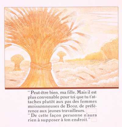 Ruth Was Advised to Follow the Harvesters of Boaz, from 